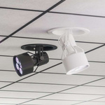 Zestaw VERTICANA® Żarówka LED + Ceiling Holder | BIAŁY | soczewka 15° 