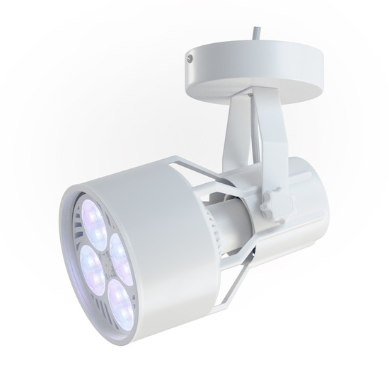 VERTICANA® SET 35W LED BULB 25° + Wall holder | White