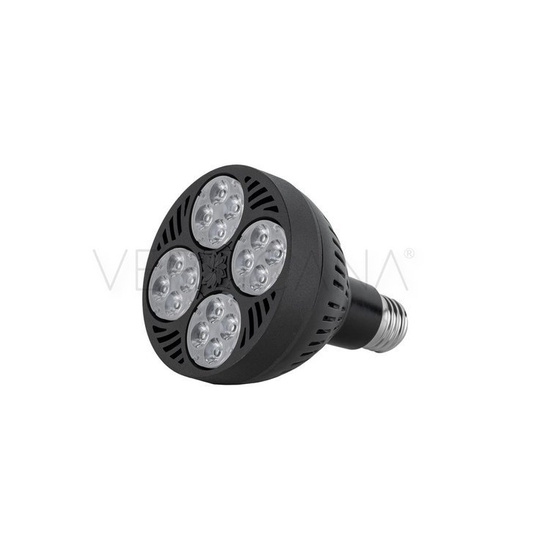 LED GROW BULB | BLACK | lens 25 ° | 35W