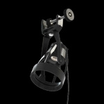 VERTICANA® SET 35W LED BULB 80° + Press Holder | Black