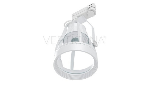 VERTICANA® Rail Holder | WHITE | Light bulb holder