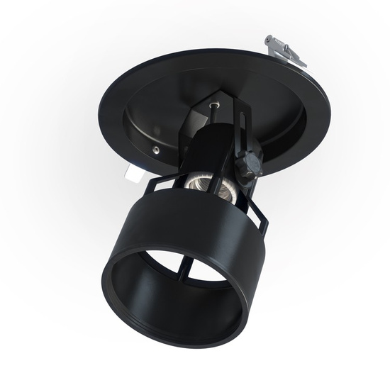 VERTICANA® Ceiling Holder | BLACK | Light bulb holder HOLDER-CP-B