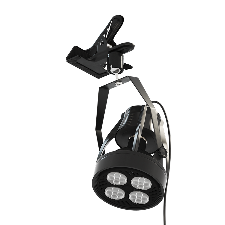 Zestaw VERTICANA® Żarówka LED + Clip Holder CZARNY soczewka 80° 80