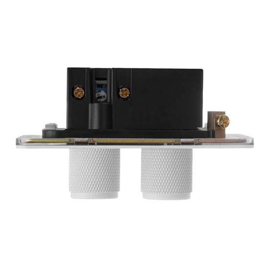 VERTICANA® WALL DIMMER 2-WAY WHITE - biały ściemniacz ścienny, podwójny