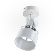 Surface mounted luminaire for VERTICANA® bulbs WHITE