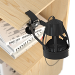 VERTICANA® Press Holder | CZARNY | Oprawa zaciskowa z kablem 2m i włącznikiem