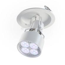 VERTICANA® SET 35W LED BULB 15° + Ceiling Holder | White