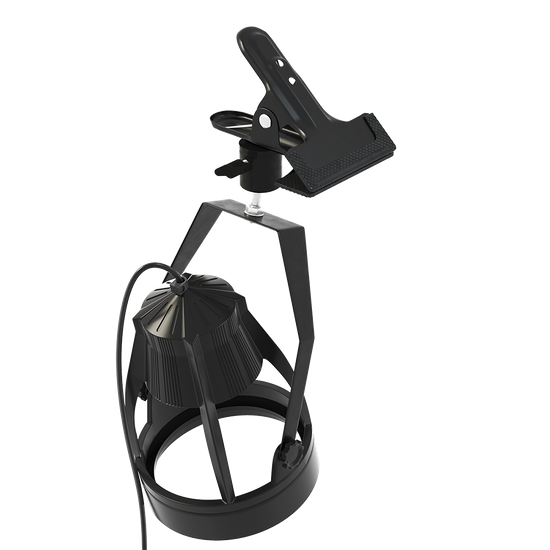 VERTICANA® Clip Holder | BLACK | Clip mount with 2m cable