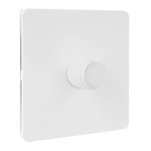 VERTICANA® WALL DIMMER 1-WAY WHITE - wall-mounted dimmer, single switch