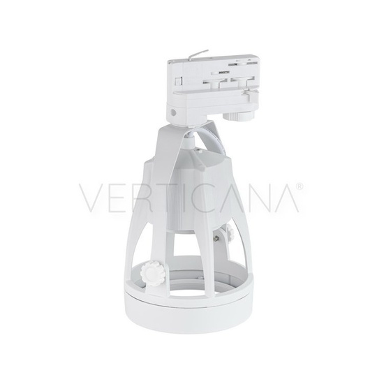 VERTICANA® Rail Holder | WHITE | Light bulb holder