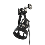 VERTICANA® Press Holder | CZARNY | Oprawa zaciskowa z kablem 2m i włącznikiem