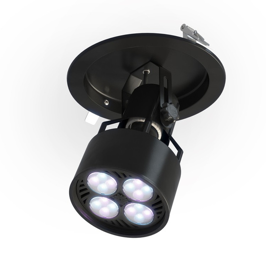 VERTICANA® Ceiling Holder | BLACK | Light bulb holder HOLDER-CP-B