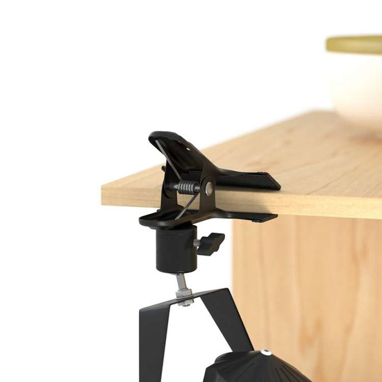 VERTICANA® Clip Holder | BLACK | Clip mount with 2m cable