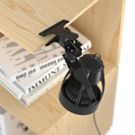 VERTICANA® Clip Holder | CZARNY | Oprawa na klips z kablem 2m i włącznikiem