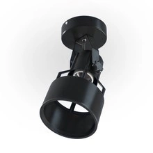 Surface mounted luminaire for VERTICANA® bulbs BLACK
