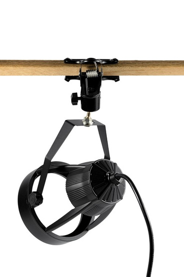 VERTICANA® Clip Holder | BLACK | Clip mount with 2m cable